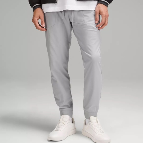 lululemon Men's ABC Skinny-Fit Jogger Regular - Silver Drop EUC - Picture 1 of 6